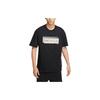 T Shirts Men's Black Crew Neck Moderate Straight Fit FD1301-010