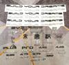 Black Warrior Logo Emblem for DMP Han Tang Song Qin DMi Cars - Bright Black Tailor Six