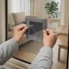 Insect Proof Repair Patch Stickers Self-Adhesive Anti-mosquito Mesh Self-Adhesive Tape  for Kitchen