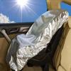 Resistant Car Seat Canopies Infant Car Seat Cover Adjustment Fit Heat Reflection Dust Guard Easy to Use For Children
