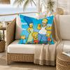 SSimpsons Cartoon Pillow Case for Sofa Living Room Home office Decor Protective Cover