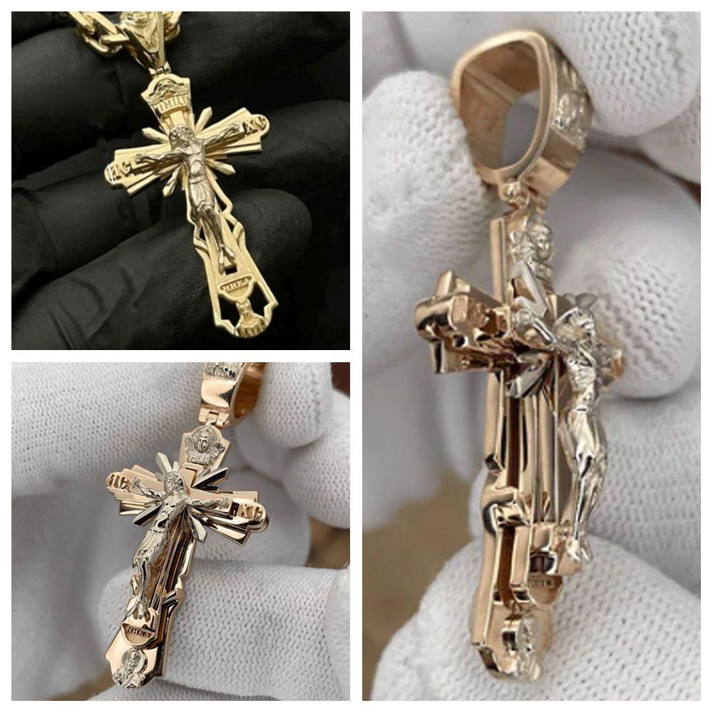 Jewelry Accessories Pendant Necklace Personalized Chain Necklace Creative Gift Cross Necklace