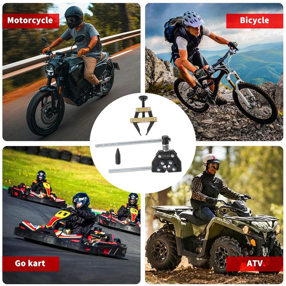 #25-60 Detacher Cutter Chain Roller Chain Breaker Puller Holder Tools Kit For Motorcycle Bicycle Go Kart ATV Chains Replacement