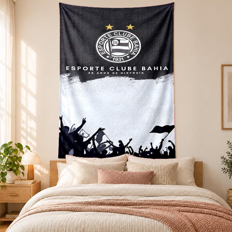 Esporte Clube Bahia Tapestry highquality for decorating living room bedroom dorm walls ideal as bedroom wallart orholiday gift