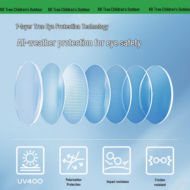 Kocotreekk Foldable UV Protection Clip-On Sunglasses