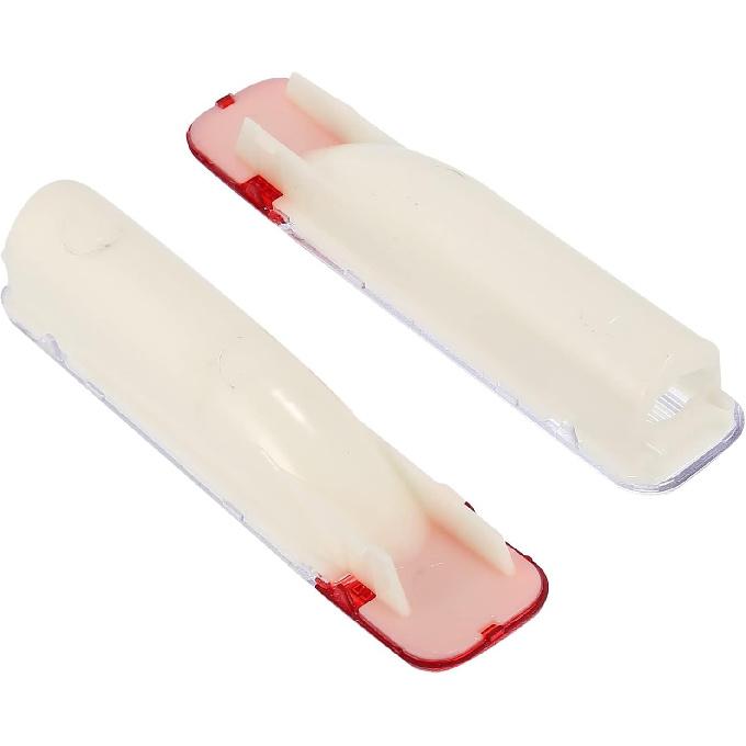 1Pair Puddle Lights Interior Door Panel Courtesy Light Lens Cover Warning Light Lamp Housing for Chevy Silverado for GMC Sierra 2001-2006 for