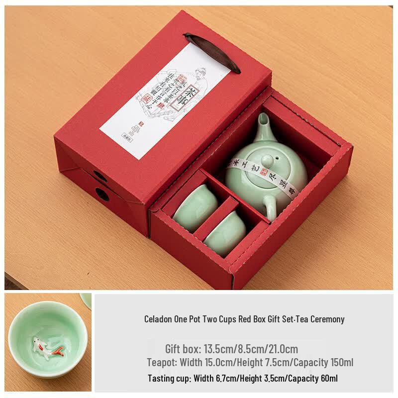 DZ JIA Ceramic Tea Set
