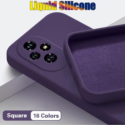 Tekuté silikonové pouzdro na telefon Honor 200 / 200 Pro 200Pro 5G Honor 90 70 50 Simple Shockproof Square Edge Soft Funda Back Cover Příslušenství