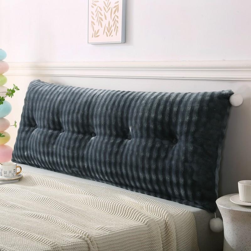 Removable Headboard Reading Cushion, Plush Back Cushion, Wedge Cushion For Bed & Sofa