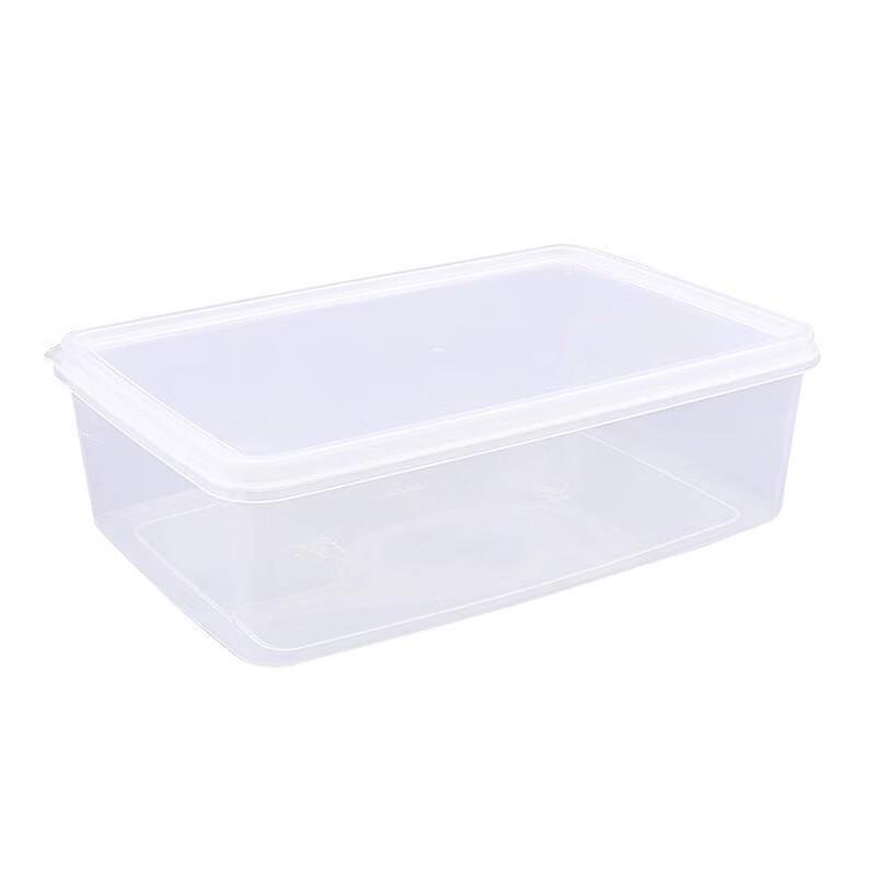 15L Deep Rectangular Plastic Food Storage Container with Double Buckles