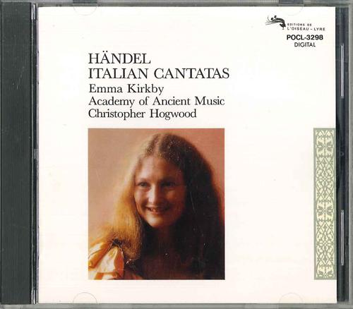 

CD KIRKBY - Handel Italian Cantatas: POCL3298 POLYDOR Japan Classical Used