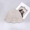 25 Early Autumn New Knitted Fisherman's Hat Children Show a Small Face Sunscreen Visor Basin Hat Cold Hat Women's Tide