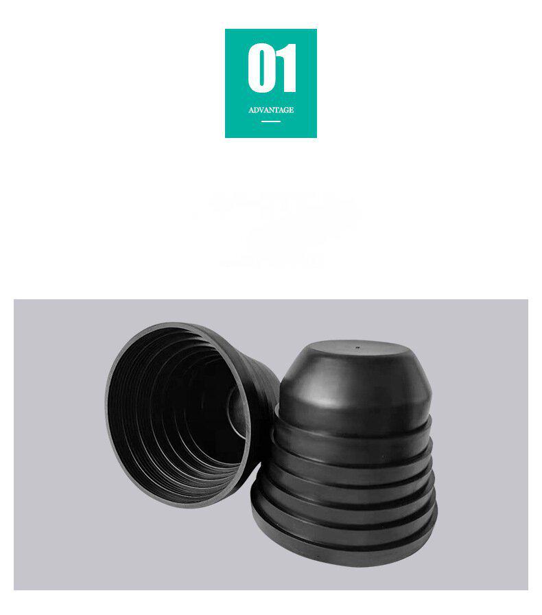 LED Headlight Dust Cover for C6HID - Car Accessories & Assembly