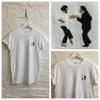 Actual Fact Pulp Fiction Dance Embroidered Travolta White Tee T-Shirt