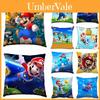 Super Mario Motiv Kissenbezug 177 Zoll Reißverschluss Kissenhülle Buntes Muster Für Wohnzimmer Dekoration