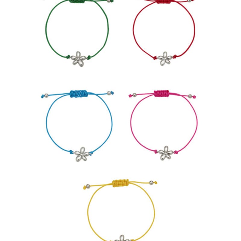 VINTAGE HOLLYWOOD Oxalis Flower String Bracelet_VH2336BR003B