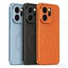 Funda de Teléfono con Anillo Magnético de Piel de Cabra Para OPPO Find X9 Pro x9 Reno 15 Pro Max A6 Pro F31 Pro Funda de Protección Integral