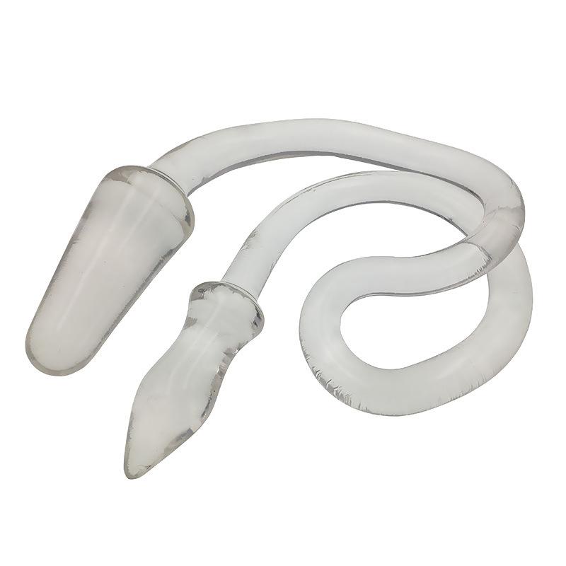 Ultra-Long Double-Headed Dragon Penis Sex Product Double-Person Shared Mutual Passion Visual Tools Comrade Supplies Soft