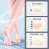 4PCS Gel Shoes Stickers Soft Hydrocolloid Pads Relief Pain Blisters Bunions Corns Calluses Friction Pressure Heel Pain Patch