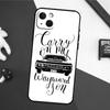 Supernatural CARRY ON MY WAYWARD SONS Case For iPhone 16 Pro Max 14 13 12 11 15 17 Pro Max mini 15 16 Plus 16e 17 Air Back Cover