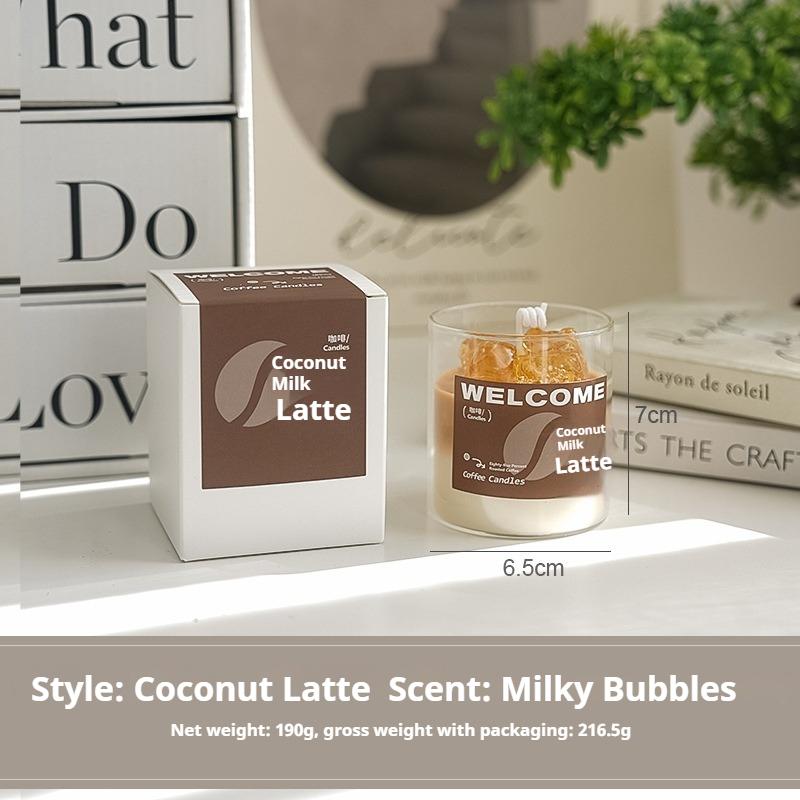 Coffee Scented Candles Holiday Fragrance Ornament Birthday Gift