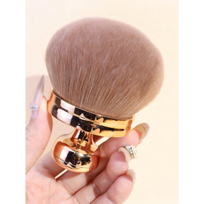 1pc Extra Large Loose Powder Makeup Brush, Soft Multifunctional Cosmetic Brush, Blush Brush, Body Brush, Nail Dust Brush, Portable Make-Up Tool