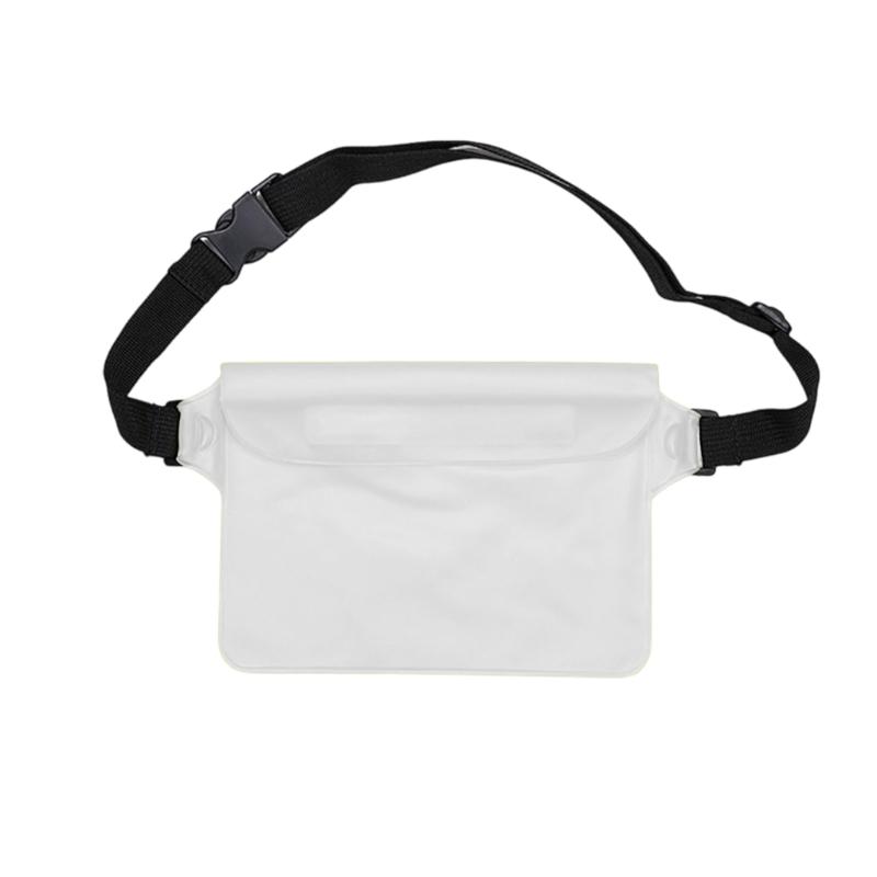 Large Capacity Rafting Waist Pack Underwater Phone Pouch Clear Waterproof Swimming Bag for Pool Beach And Outdoor