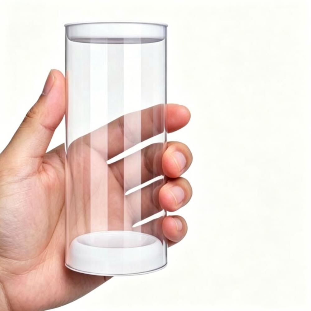 Acrylic Shuttlecock Organizer Tube Compact Shuttlecock Storage Tube  Racket Sports 15cm