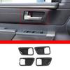 ABS Carbon Fiber Inner Door Bowl Trim Cover For Toyota Tundra/Sequoia -24