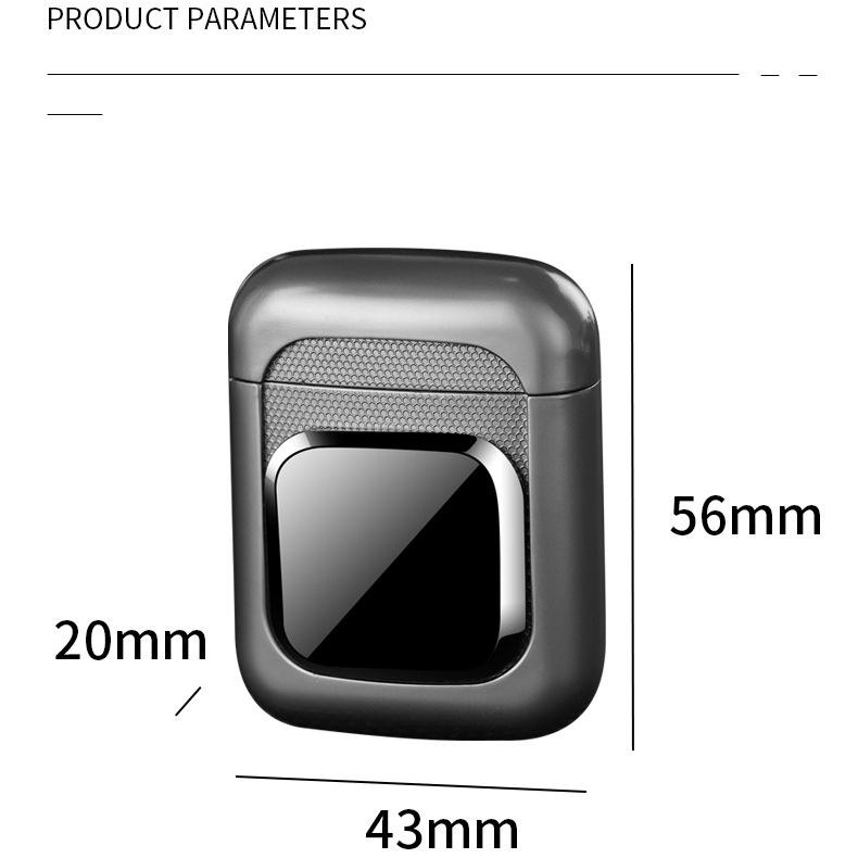 Magnetic Sliding Small Square Fast-charging Arc Lighter Outdoor Windproof Cigarette Accessories Give A Gift To Your Boyfriend