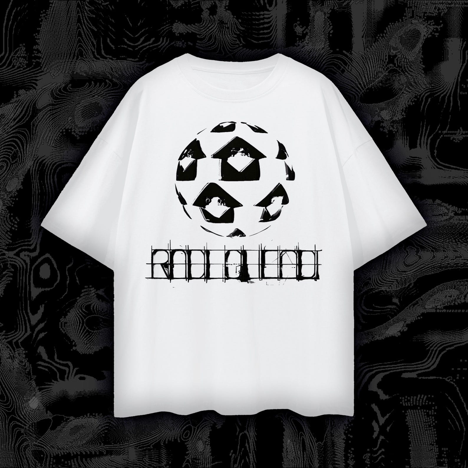 Radiohead Graphic Oversized T-Shirt, Cotton Unisex Tee M