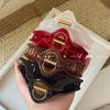 Korean Candy Color Large Triangle Claw Clip for Thick Hair Updos - Women's Hair Accessory