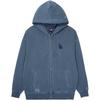 New Era FW25 MLB Los Angeles Dodgers Rebellious Academy Series Washed Zip-Up Long Sleeve Casual American Sweatshirt Unisex Sweatshirt 14726681