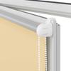 Blackout Roller Blind Beige 60 x 130 cm Fabric Width 55.7 cm Polyester