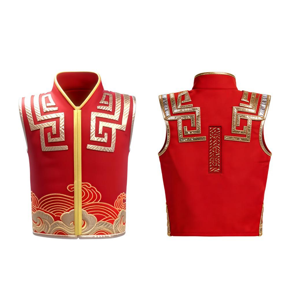 Spring Festival Gala WuBOT Tech-Inspired Cosplay One-Piece Costume