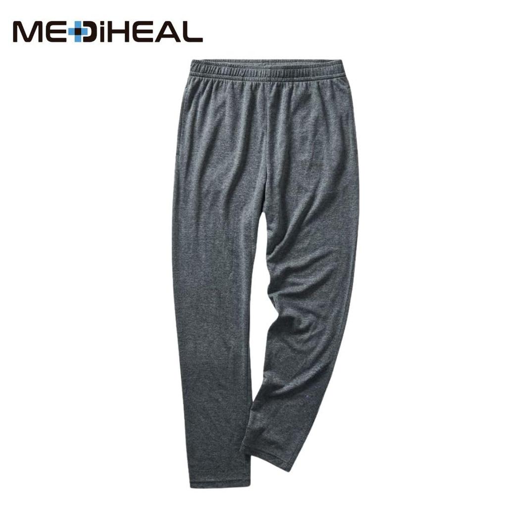Hottest Recovery Wear Set On In Stock Charcoal Workman Mediheal Recovery Room Long Sleeve and Long Pants Set Crew 22342 Reduces Promotes Blood Combats