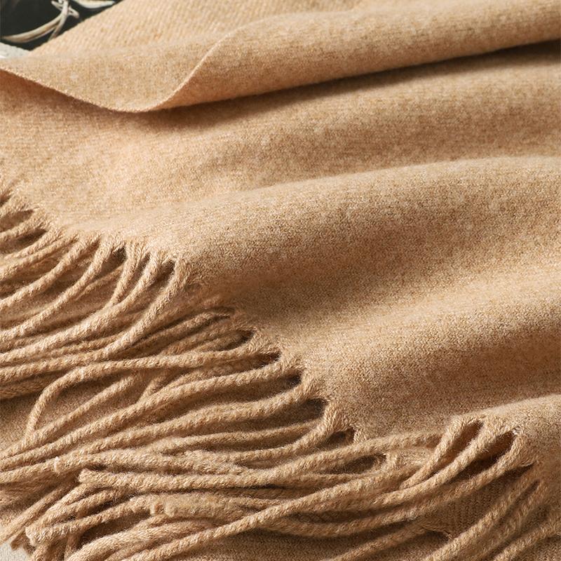 Nowe zimowe szale szale owijane projekt kaszmirowy szalik kobiety ciepła moda pashmina femal poncho szalik echarpe bandana