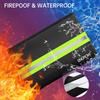 Fireproof Document Bag 36x26cm Fireproof Bag Safe Storage Bag Liquid Silicone Coated Fire&Water Resistant Money Bag with Zipper