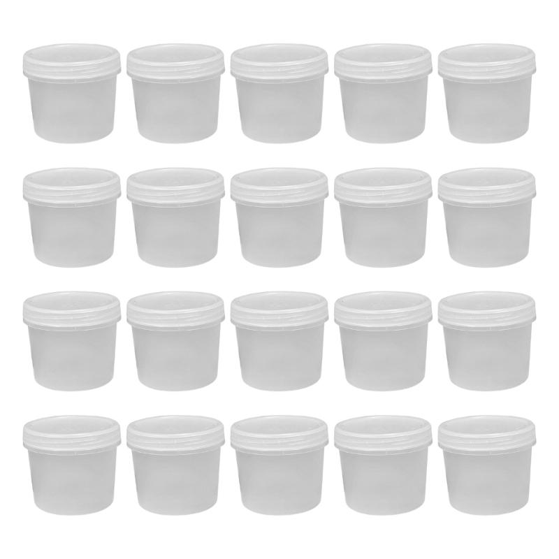 Multipurpose Plastic Dessert Jars Sealed Food Storage Boxes Microwave Friendly Designs Kitchen Puddings Cup