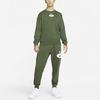 Nike Sweatshirts Men's Rugged Green Crew Neck Thickened Other DM5461-326