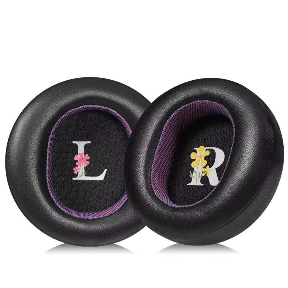 1Pair Memory Foam Headphone Ear Pads Cooling Gel Leather Headset Ear Cushions Soft Padding Breathable Mesh Headphone Ear Cups