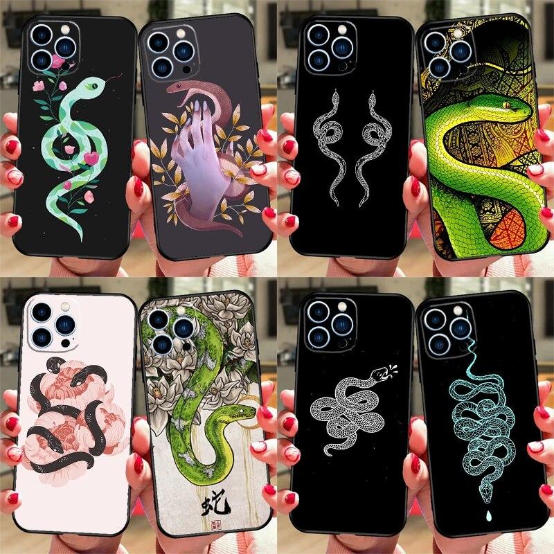 

Чехол для телефона с рисунком змеи для iPhone Samsung Galaxy Redmi Xiaomi Oppo OnePlus Note SA 7 8 9 10 11 12 13 14 20 21 22 23 53 54 Pro Max Ultra