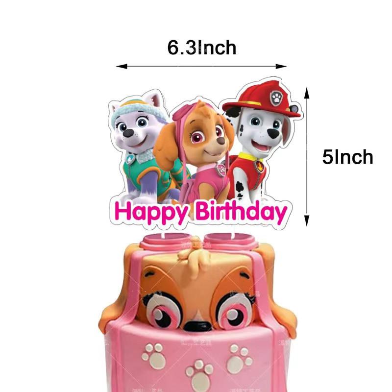 Birthday Party Supplies Tableware Set with Tablecloth Napkin Paper Cups Stickers Banner Backdrop - Complete Party Kit