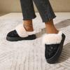 fashion New Winter Faux Fur Warm Women Snow Boots Luxury Sequined Plush Ankle Boots Non-Slip Thicken Fluffy Short Boots Mujer