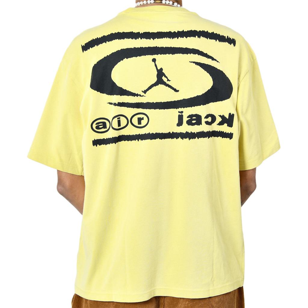 Jordan X Travis Scott T-Shirt Sedano Uomo Streetwear DZ5514-308