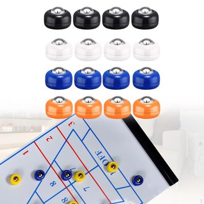 16x Shuffleboard Pucks Průměr stolu 25mm Stolní hra pro