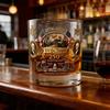 Yousheng Commemorative Whiskey Glass Handcrafted History Themed Wine Glass for Stability Decorative Collectible Glass Gift for Collectors & Bourbon