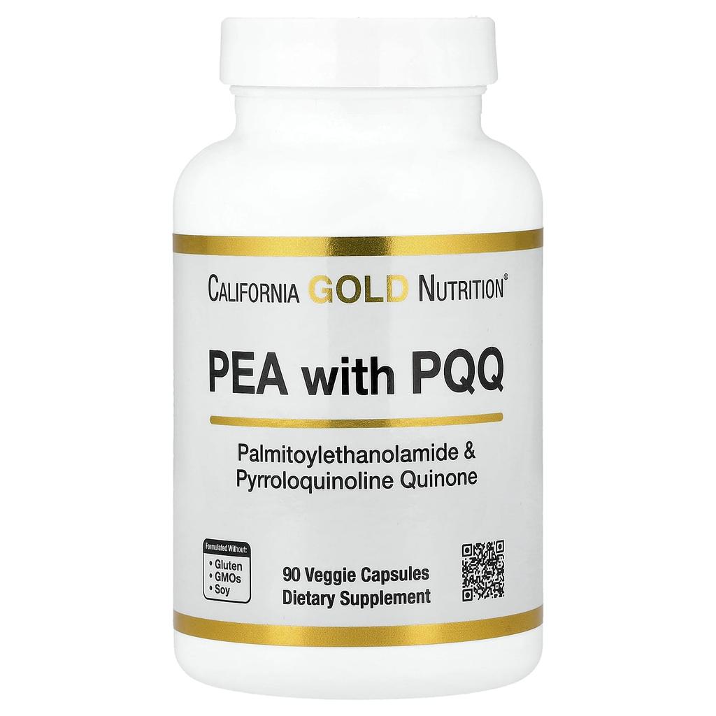PEA 300mg + PQQ 10mg, 90 Cápsulas Vegetales