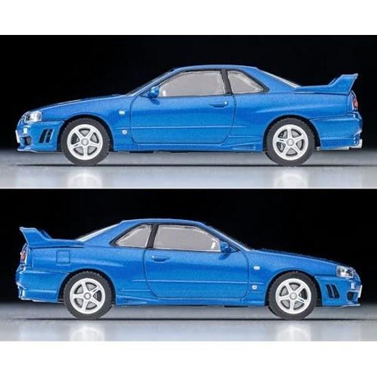 TOMYTEC Tomica Limited Vintage Neo 1 64 LV-N353b Nissan Skyline 2-Door Sports Coupe 25GT TURBO Optional Parts Blue 2000 Model Finished Product 335306