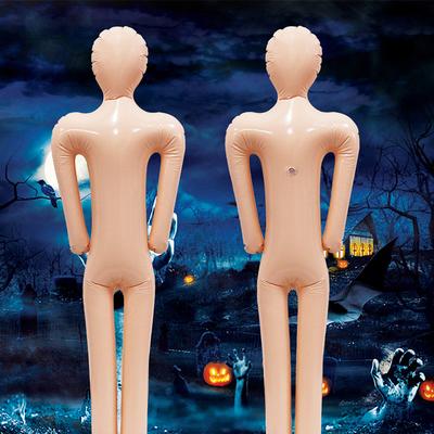148Cm Inflatable Body Mannequin Diy Halloween Decorations Cosplay Props Scary Inflatable Dummy Mannequin Perfect To Dress Costum